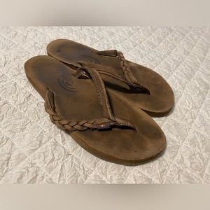 Leather Rainbow Sandals